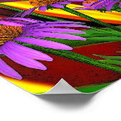 Art Poster Sunshine Flowers (Hoek)