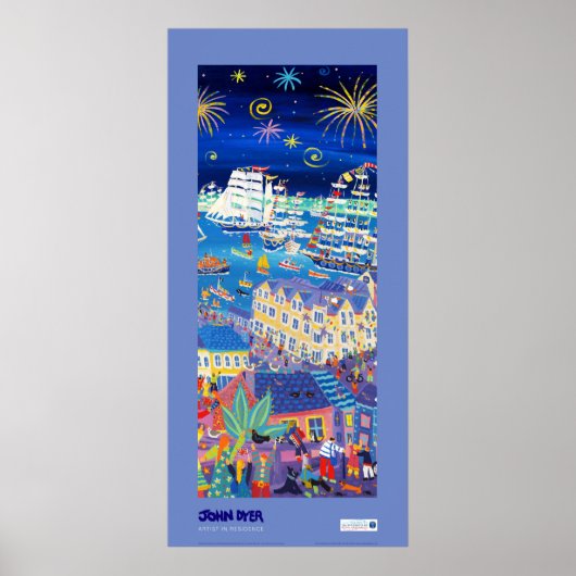 Art Poster: Tall Ships and Small Ships 2014 MIDDLE Poster (Voorkant)