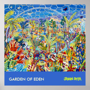 Art Poster: The Eden Project Cornwall, Verenigd Ko Poster
