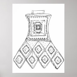 Art poster tribal decor