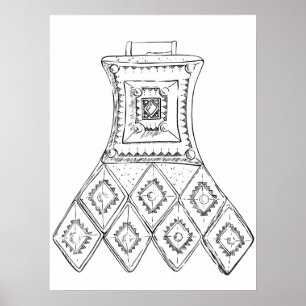 Art poster tribal decor