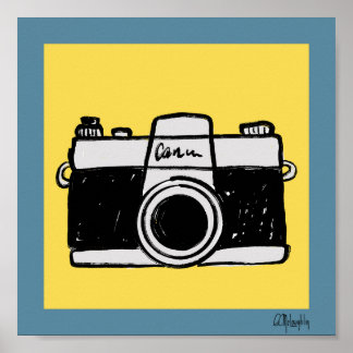 Art poster vierkant 8x8