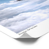 Art Poster voor de luchtvaart "F-14 Tomcat" (Hoek)