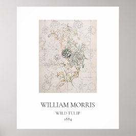 ART POSTER : WILLIAM MORRIS : 1884