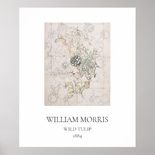 ART POSTER : WILLIAM MORRIS : 1884