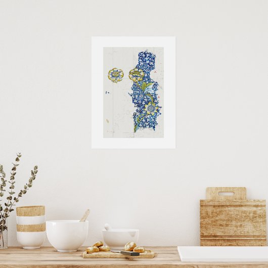 ART POSTER : WILLIAM MORRIS : KENNET : 1883 (Keuken)