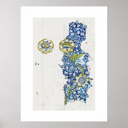 ART POSTER : WILLIAM MORRIS : KENNET : 1883 (Voorkant)