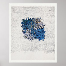 ART POSTER : WILLIAM MORRIS : TULIP EN WILLOW