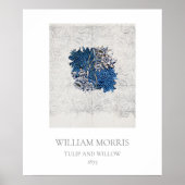 ART POSTER : WILLIAM MORRIS : TULIP + WILLOW 1875 (Voorkant)