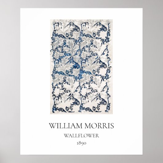 ART POSTER : WILLIAM MORRIS : WALLFLOWER (Voorkant)