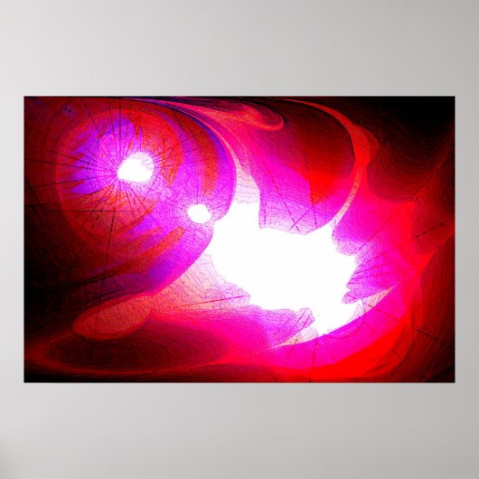 Art Posters Digitale Abstracte Computer Art Print (Voorkant)