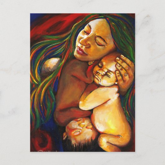 Art Print Briefkaart - Rebekah (Voorkant)