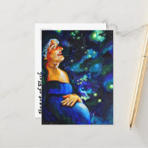 Art Print Briefkaart - Sarah, moeder van de naties