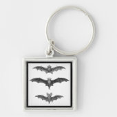  Art Print Key Ring met vlekken Sleutelhanger (Voorkant)