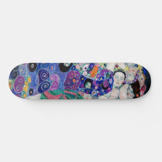 Art Print Skateboard Plank De Maagd 1913 Klimt (Horizontaal)