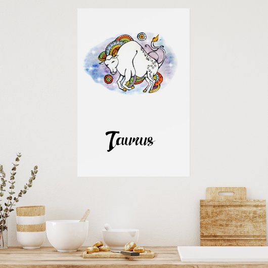 Art print Taurus (Keuken)