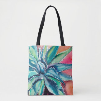 Art Print - Texas Agave Poster Tote Bag