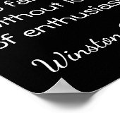 Art Print ~~ Winston Churchill-prijsopgave voor su (Hoek)