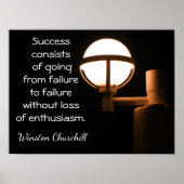 Art Print ~~ Winston Churchill-prijsopgave voor su (Voorkant)