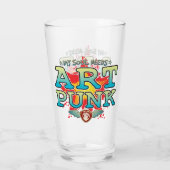 Art Punk Soul Glass Tumbler (Achterkant)