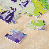Art Puzzle: Pinguïns van John Dyer Legpuzzel (Zijkant)