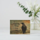 Art Raven Visitekaartje (Staand voorkant)