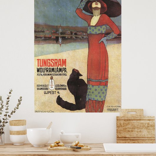 Art  reclame-Poster Poster (Keuken)