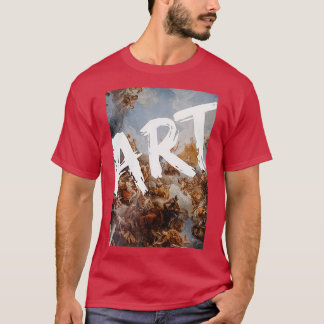 ART Renaissance Painting Graffiti Design Typografi T-shirt