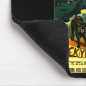 Art Retro Halloween Witch Muismat (Hoek)
