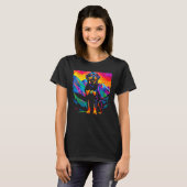 Art Rottweiler Dog T-shirt (Voorkant volledig)