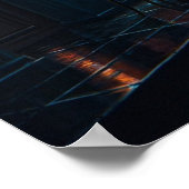 'Art Runner' Cyberpunk Poster (Hoek)