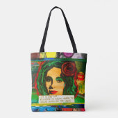 ART SAVES LEVVES TOTE BAG (Achterkant)