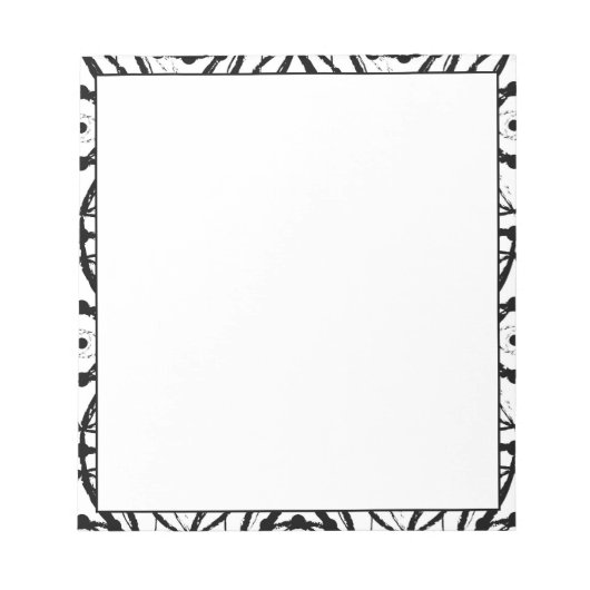 Art Schetch Black & White Notitieblok (Voorkant)