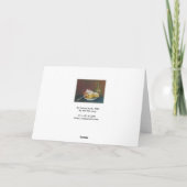 Art School Still Life - Taart en kruik Kaart (Achterkant)