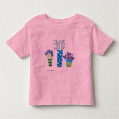 Art Shirt: Veel bloemen Kinder Shirts (Voorkant)
