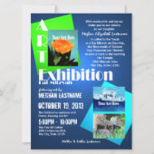 Art Show Bat Mitzvah Kaart (Voorkant)