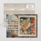 Art Show Briefkaart (Voorkant / Achterkant)