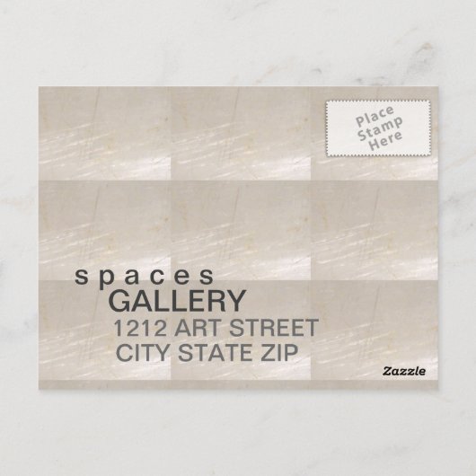 Art Show Briefkaart (Achterkant)