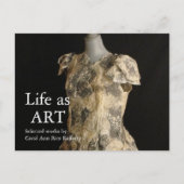 Art Show Uitnodiging Briefkaart (Voorkant)