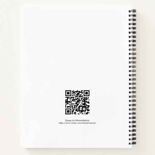 Art Sketch Boek Persoonlijke Lege Pagina Doodle Jo (Achterkant)