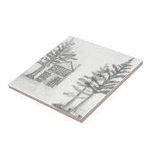 Art Sketch-keramische Tegel Tegeltje (Zijkant)