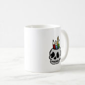 Art Skull Koffiemok (Voorkant rechts)