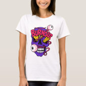 Art Skull met Burn-out T-shirt (Voorkant)