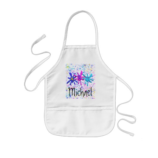 Art Smock Kinder Schort (Voorkant)