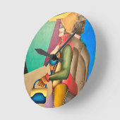 Art spain ronde klok (Hoek)