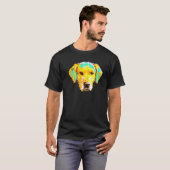 Art Splash Labrador Design Pour Le Propritaire Du T-shirt (Voorkant volledig)