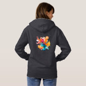 Art Splatter Susie B Hoodie (Achterkant volledig)