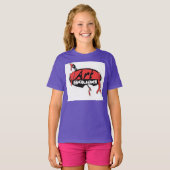 Art Squad-rechten T-shirt (Voorkant volledig)
