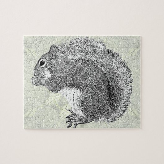 Art Squirrel Legpuzzel (Horizontaal)