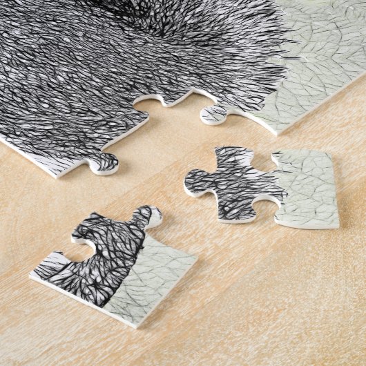 Art Squirrel Legpuzzel (Zijkant)